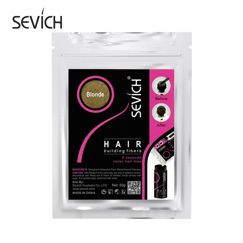 Sevich Hair Fibers – 100g Keratin Hair Building Powder