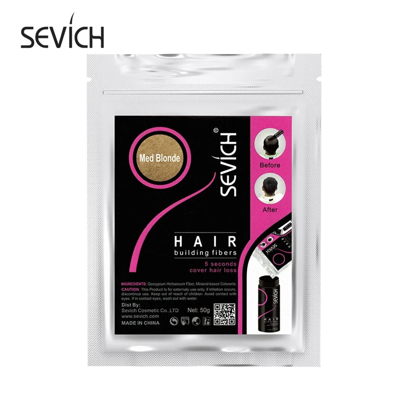 Sevich Hair Fibers – 100g Keratin Hair Building Powder