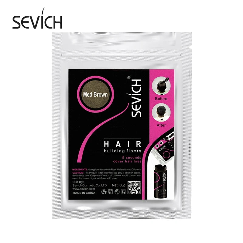 Sevich Hair Fibers – 100g Keratin Hair Building Powder