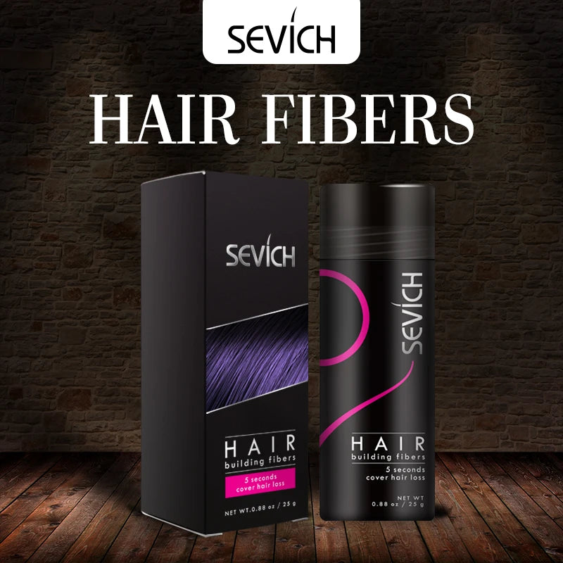 Sevich Hair Building Fibers – 25g Keratin Powder