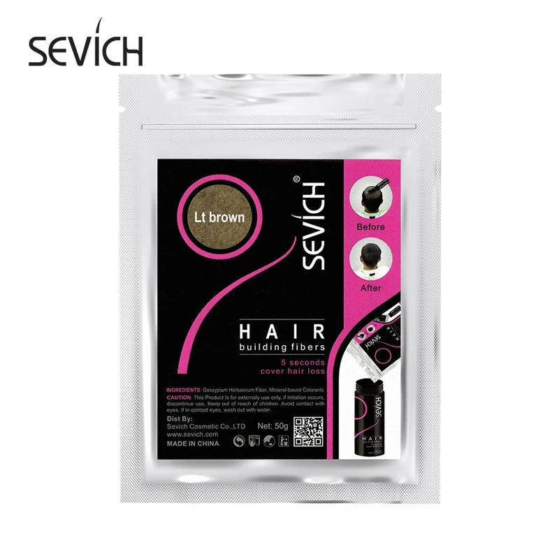 Sevich Hair Fibers – 100g Keratin Hair Building Powder