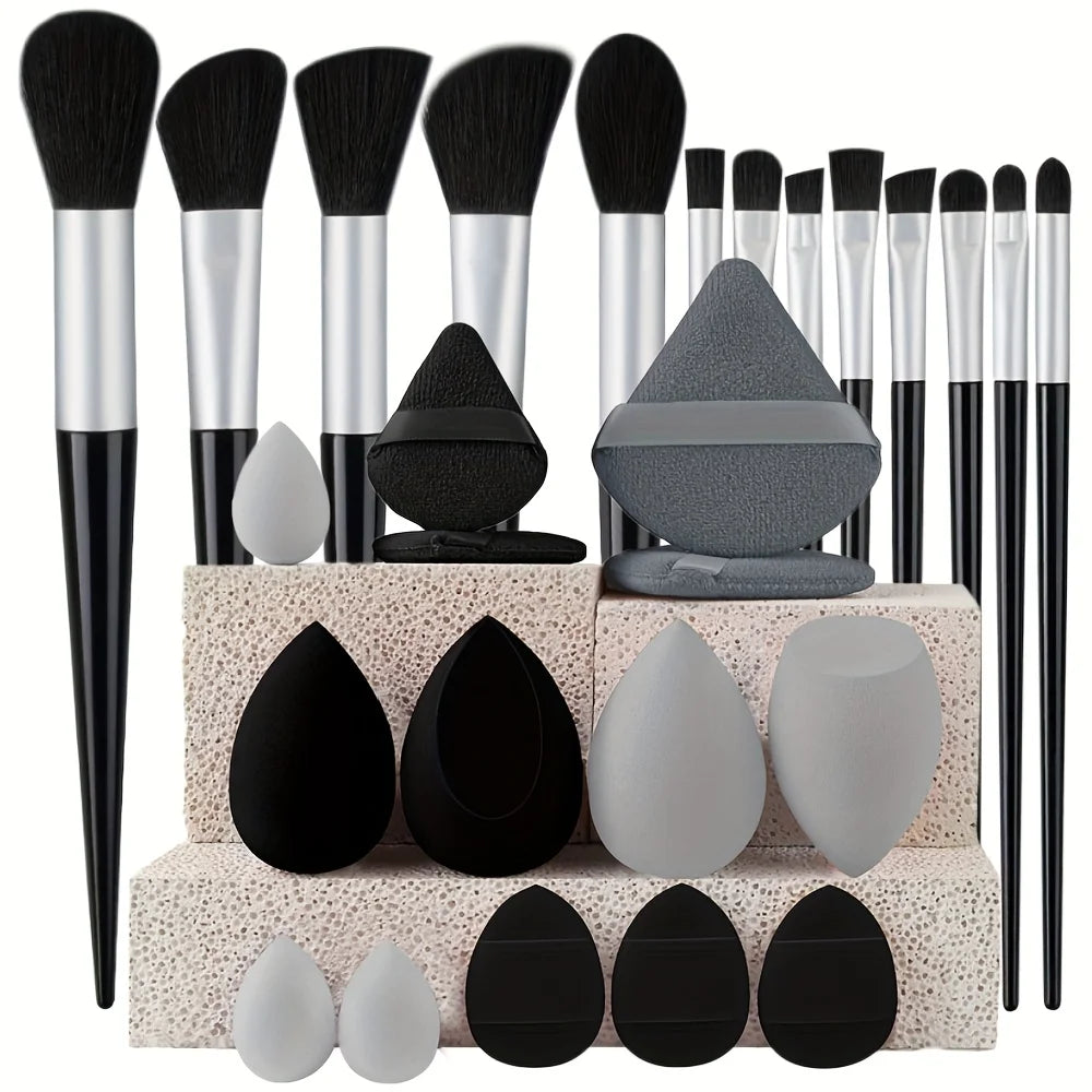 Makeup Brushes 8-29Pcs Makeup Kit Professional Women Cosmetic Soft Powder Brush Eyeshadow Foundation Full Set Travel Beauty Tool