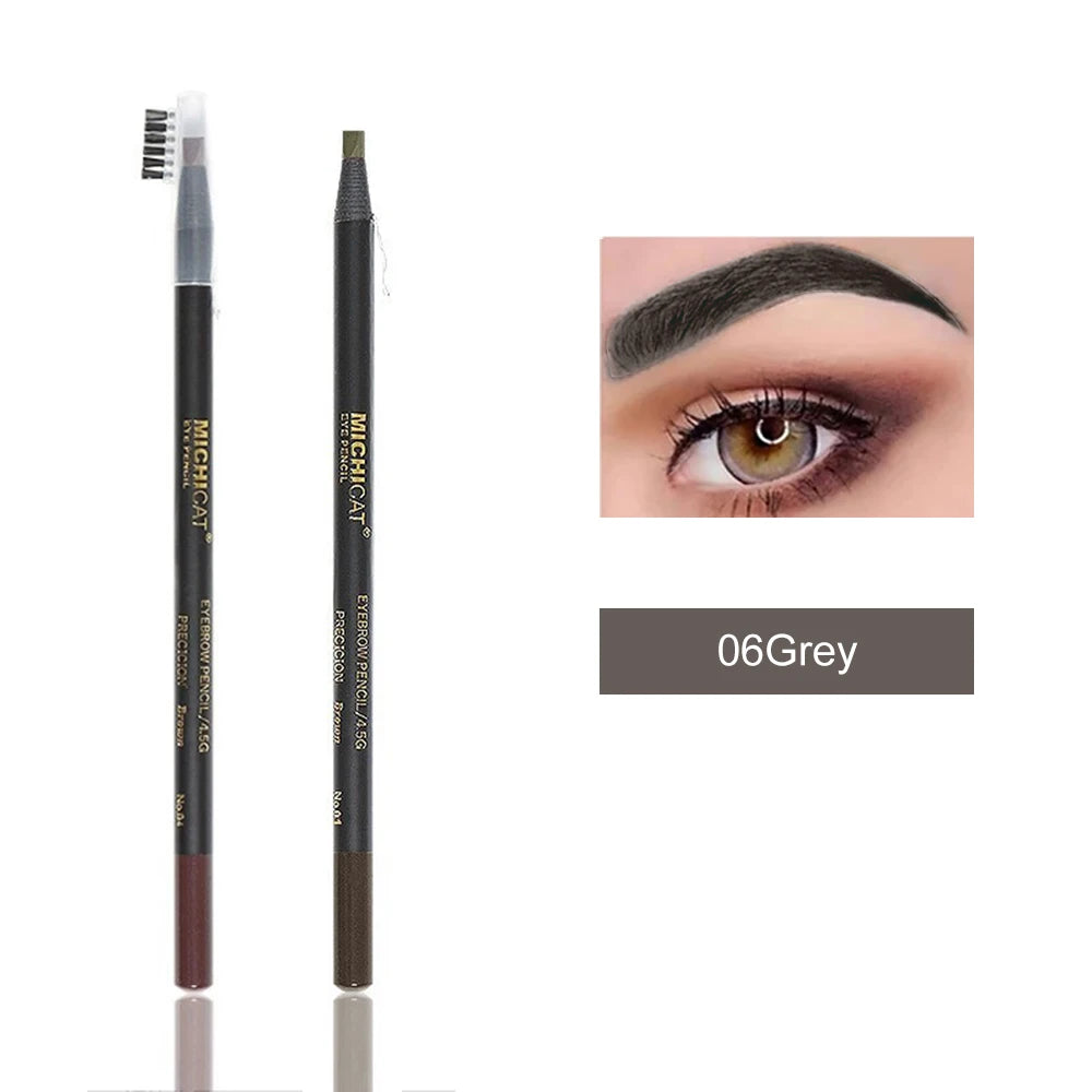 Waterproof Microblading Eyebrow Pencil – 6 Colors
