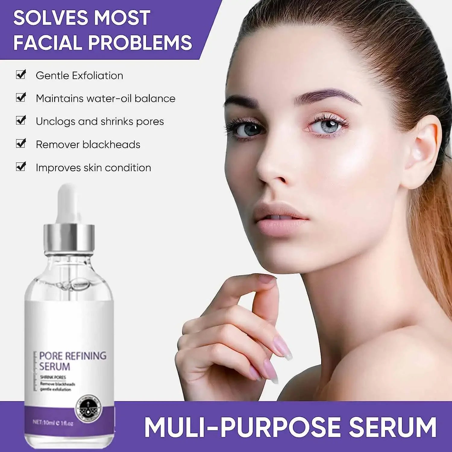 Pore Shrinking Facial Serum – Tighten & Minimize Pores