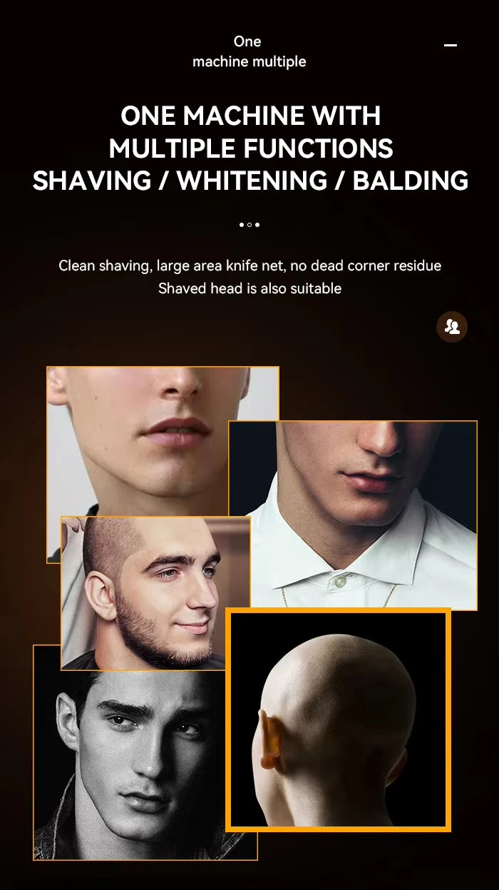 Kemei Rechargeable Hair Clippers – Professional Cordless Trimmer