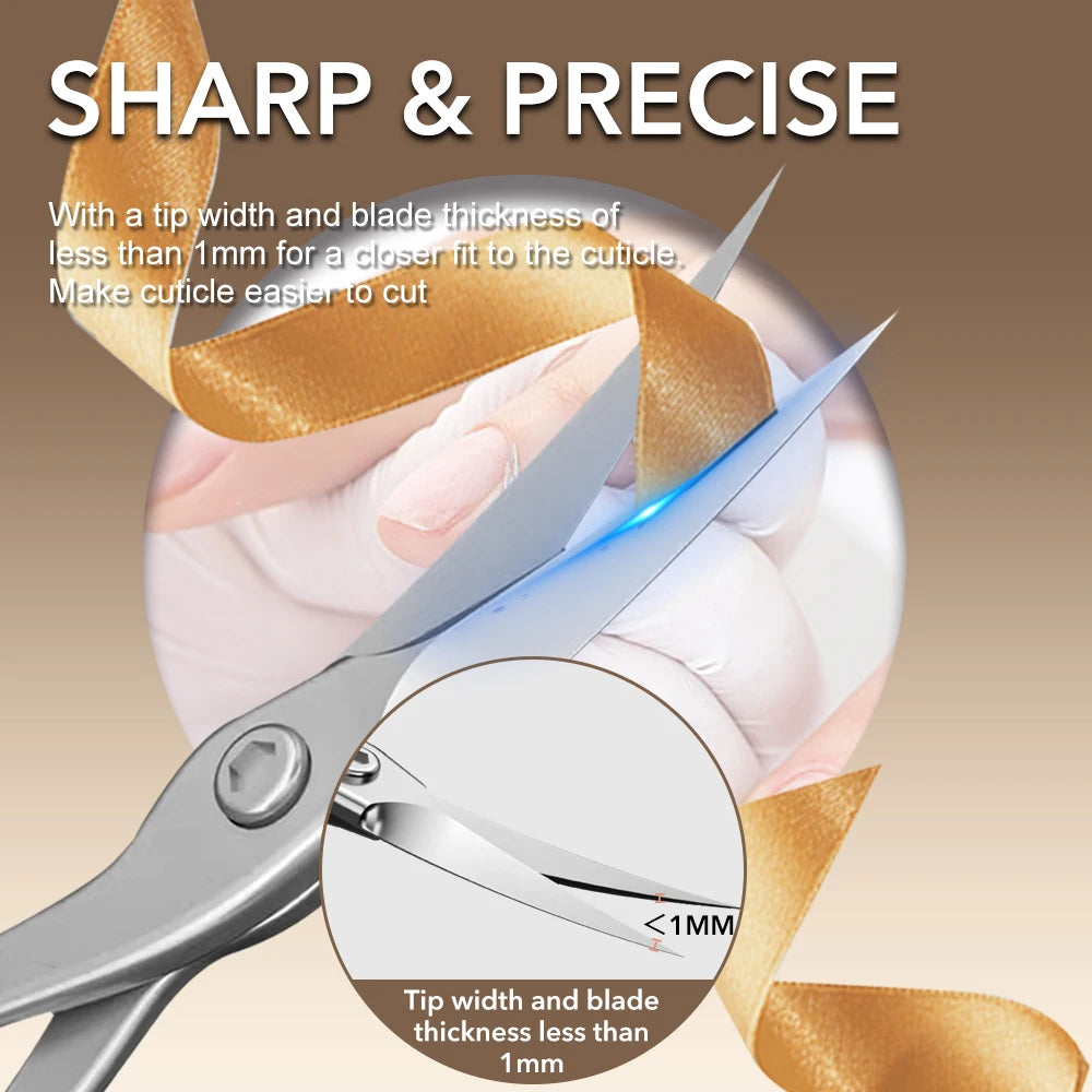 Stainless Steel Cuticle Scissors