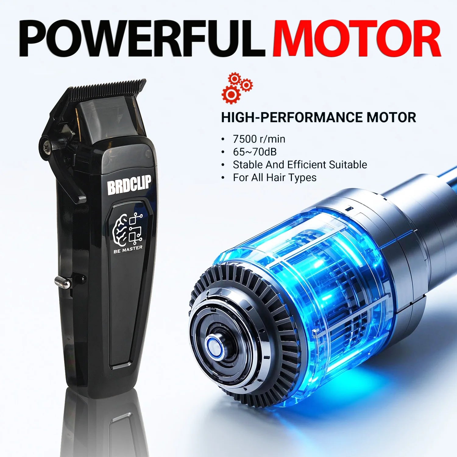 BRDCLIP Professional Hair Clipper – BRD 106 Trimmer