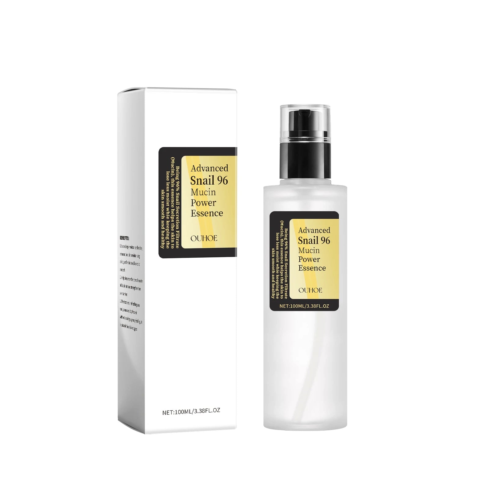 Snail Mucin 96 Power Essence – Anti-Aging & Brightening