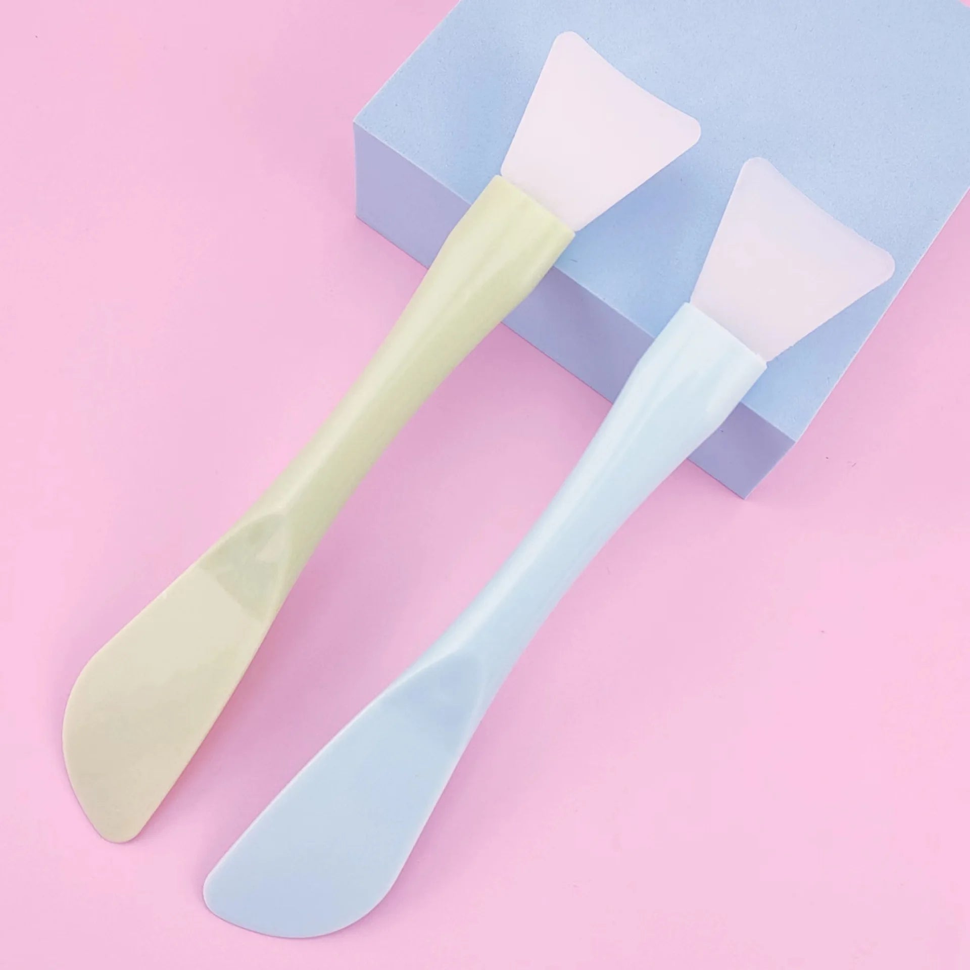 Dual-Head Silicone Facial Mask & Film Brush