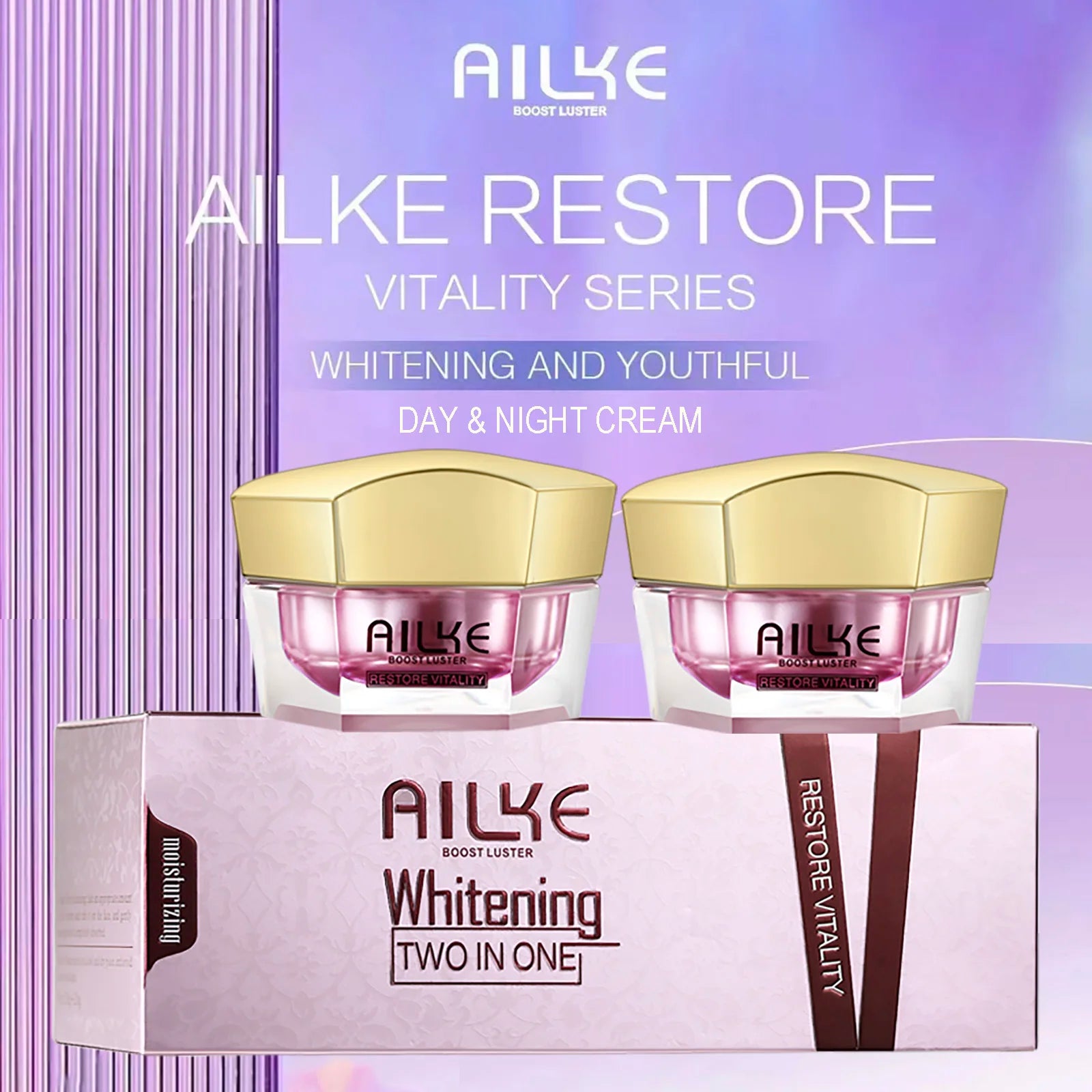 AILKE Face Cream with Hyaluronic Acid