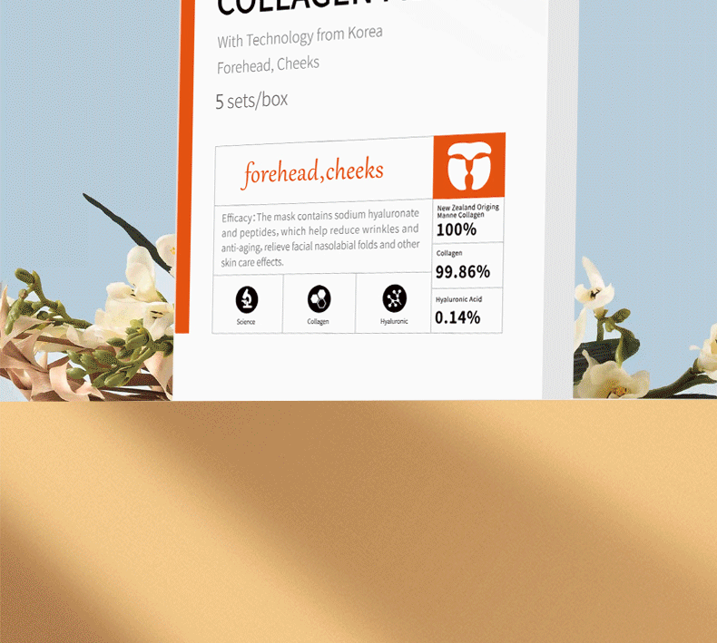 Hydrolyzed Collagen Facial Mask – Anti-Wrinkle & Firming