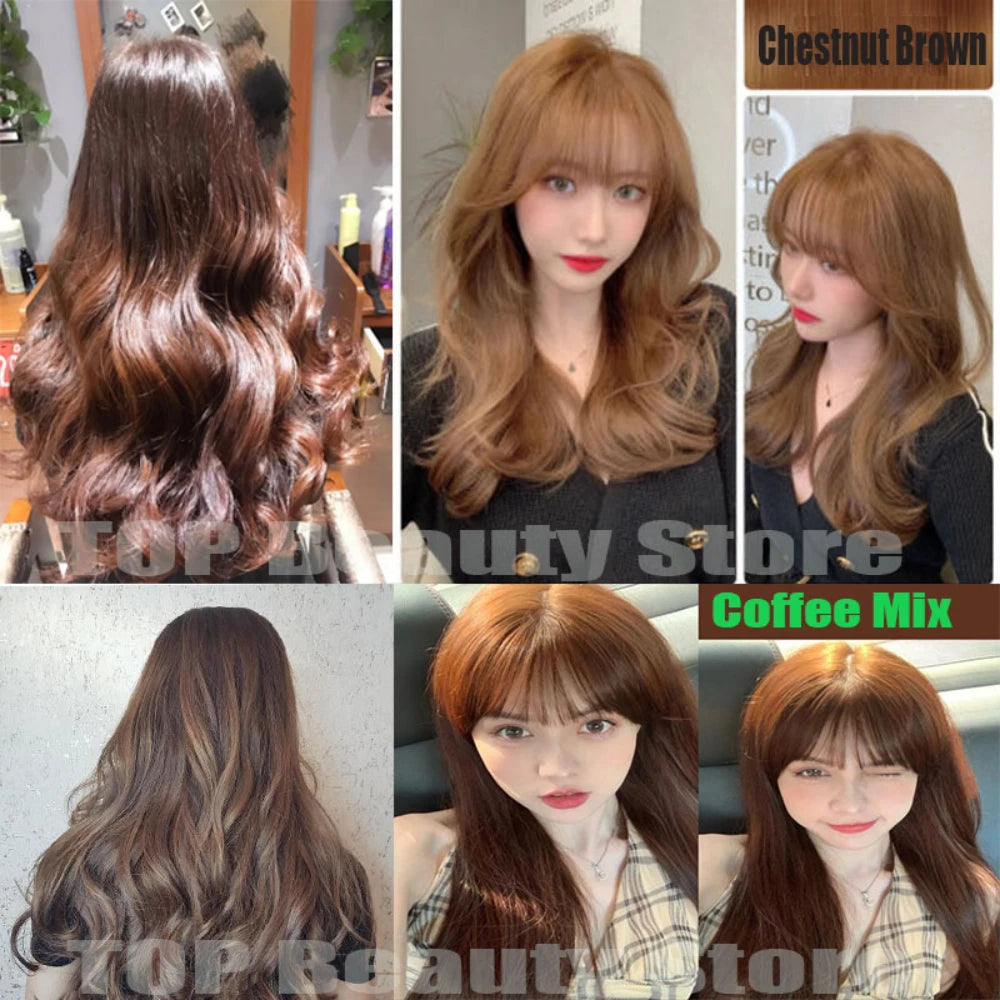 Herbal Hair Dye Shampoo – 5 Min Gray Coverage