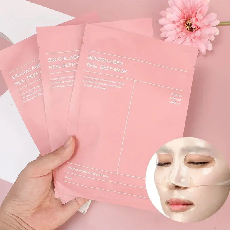 Bio Collagen Overnight Facial Mask – Hydrating & Brightening