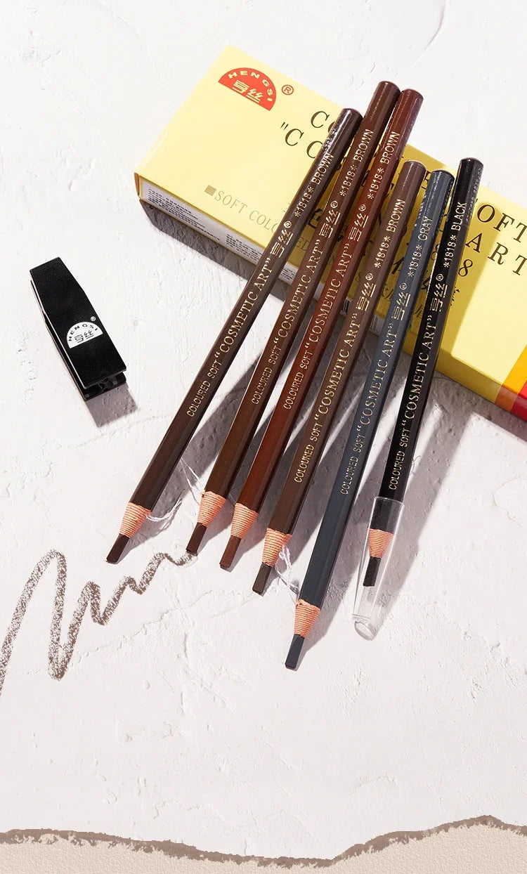 5PCS Professional Waterproof Microblading Eyebrow Pencils