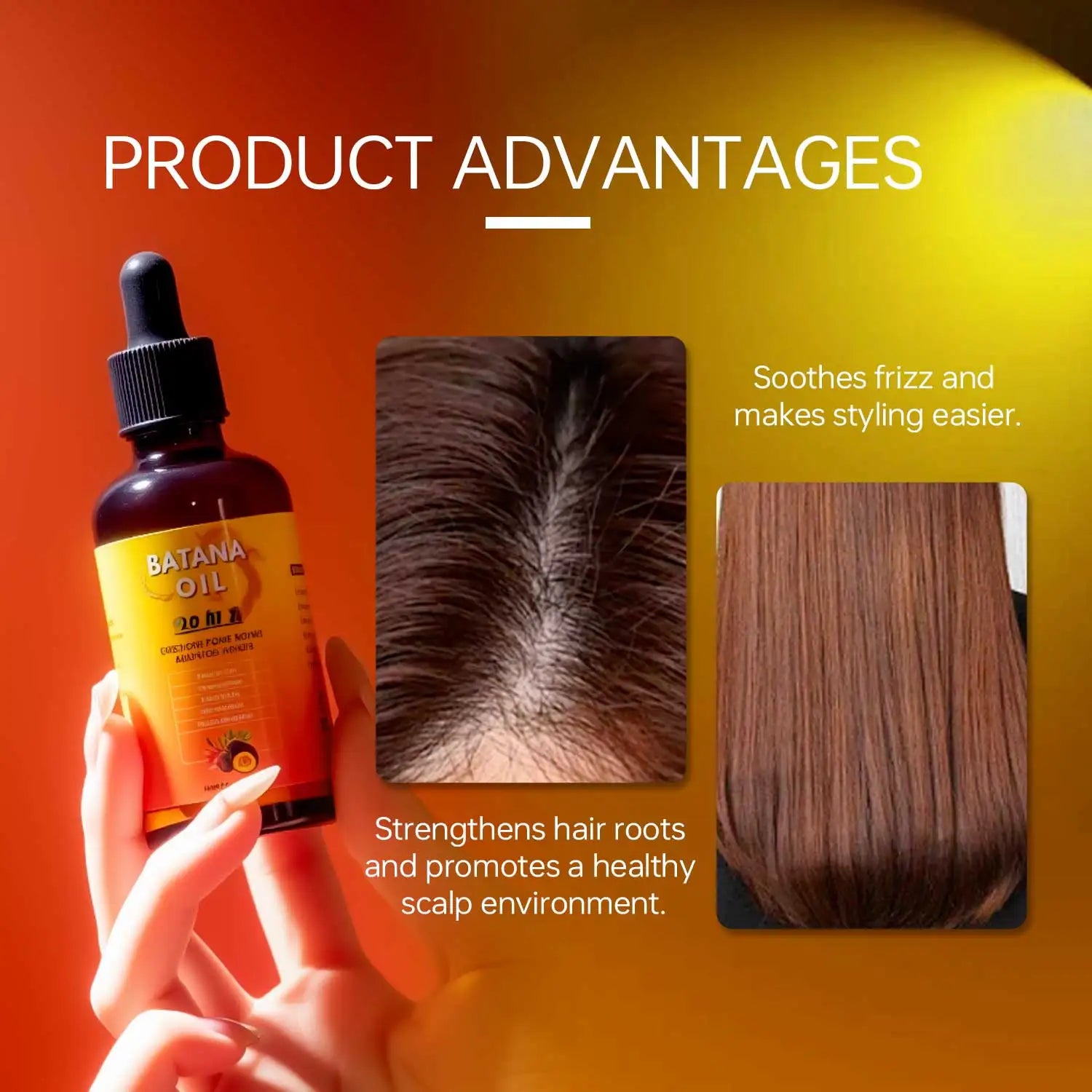 10-in-1 Batana Oil – Hair, Eyebrow & Eyelash Growth
