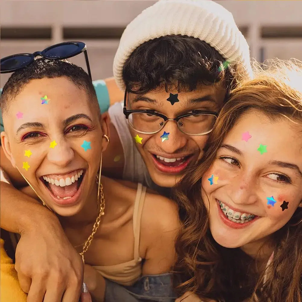 Colorful Star Pimple Patch – Acne Spot Concealer Stickers