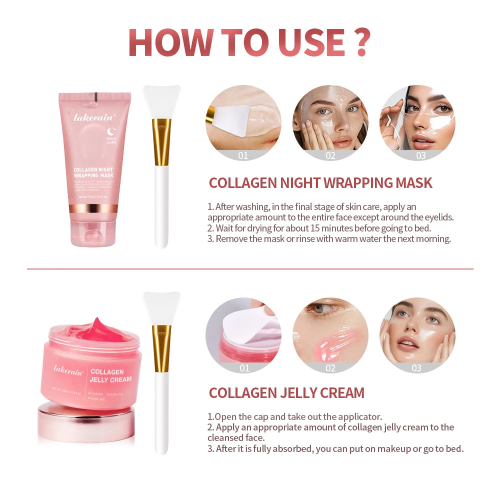 Collagen Jelly Overnight Mask – Hydrating & Firming