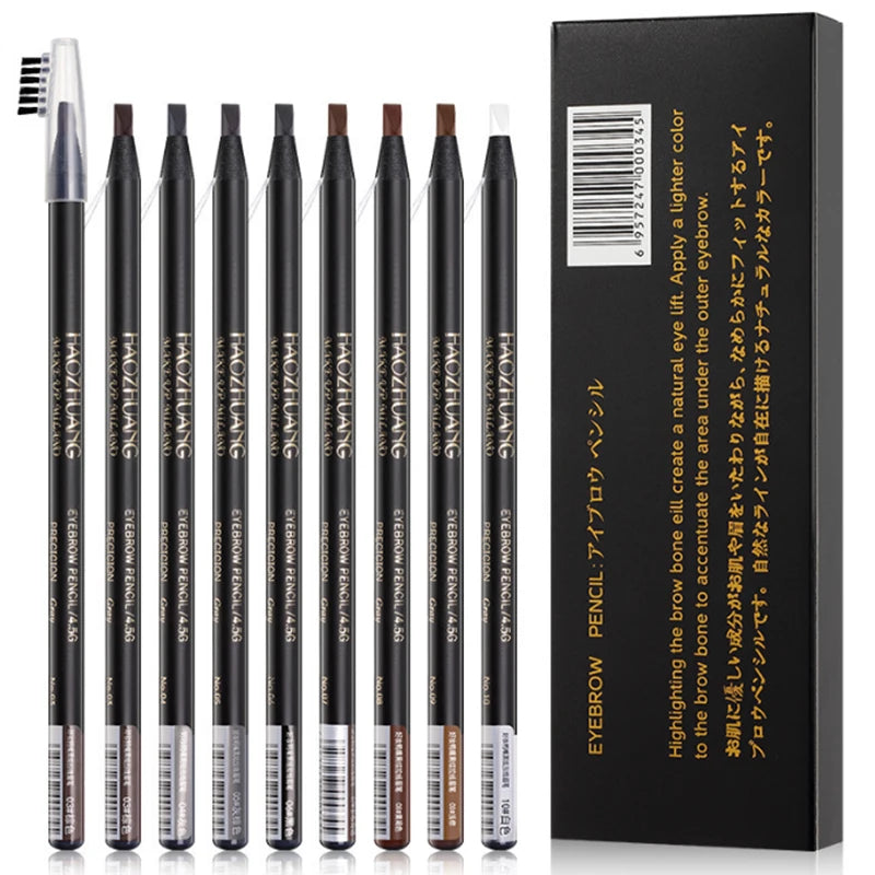 Waterproof Microblading Eyebrow Pencil – 6 Colors