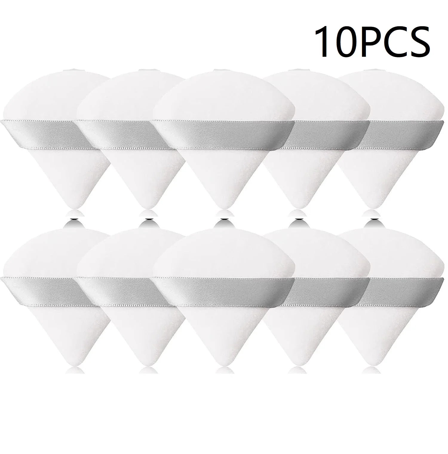 10PCS Triangle Makeup Sponge Puff Set