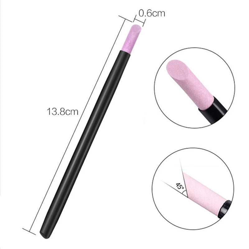 Nail Art Quartz Grinding Pen – Cuticle & Dead Skin Remover