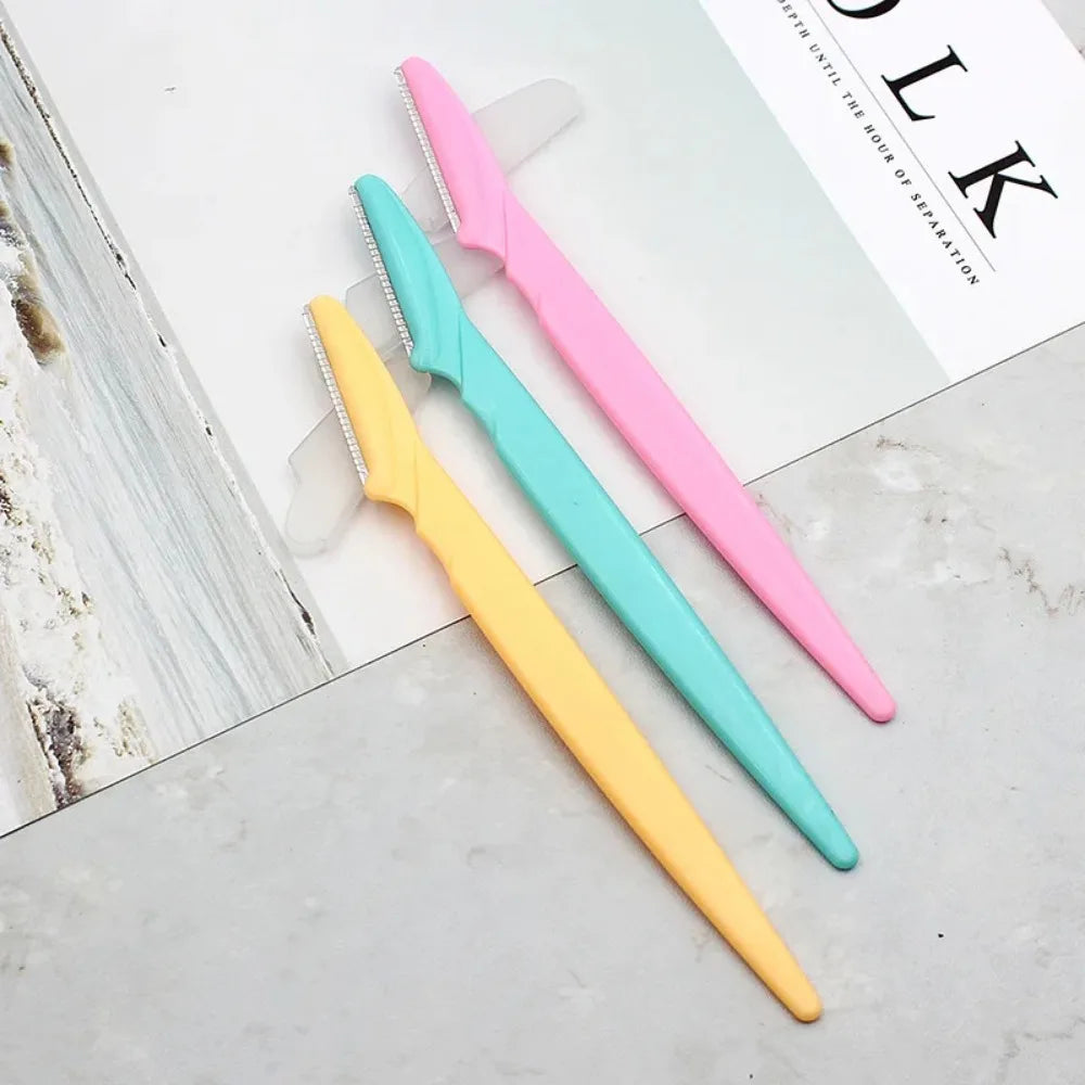 KSHBO Eyebrow & Facial Razor – 10Pcs Dermaplaning Tool