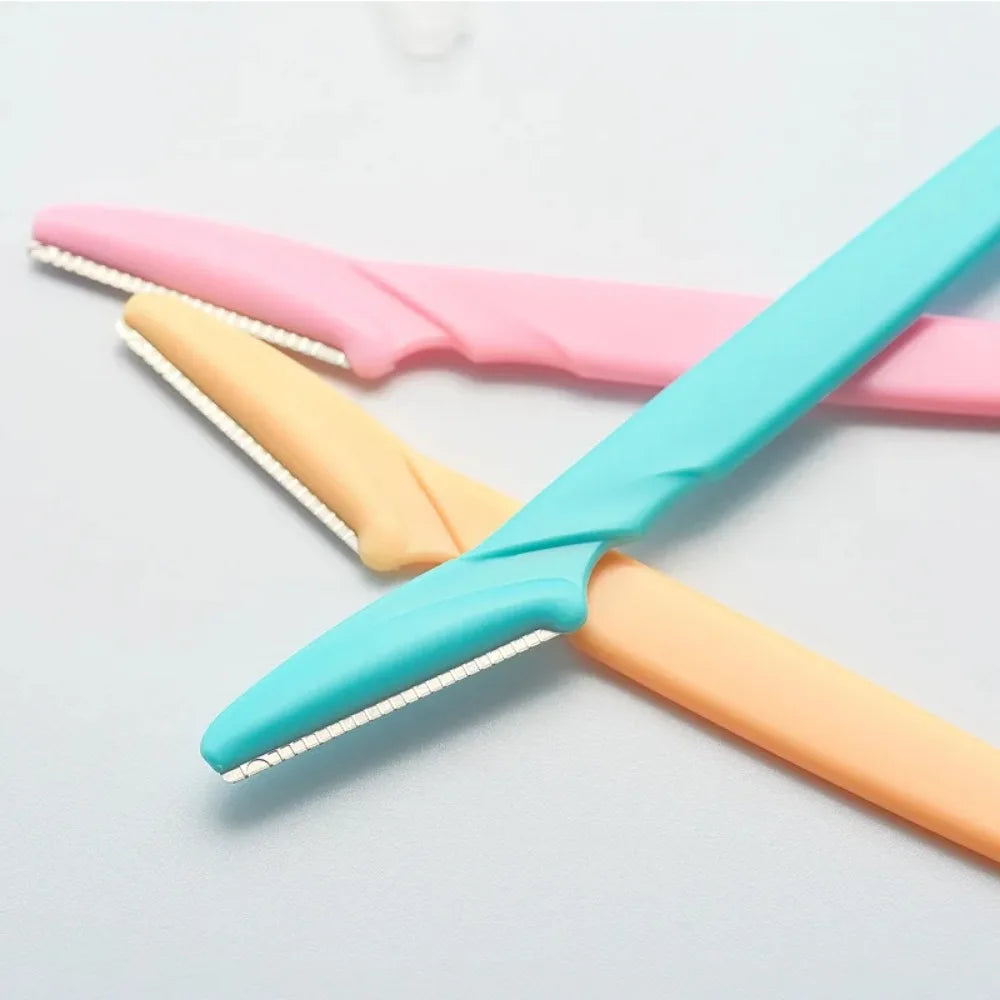 KSHBO Eyebrow & Facial Razor – 10Pcs Dermaplaning Tool