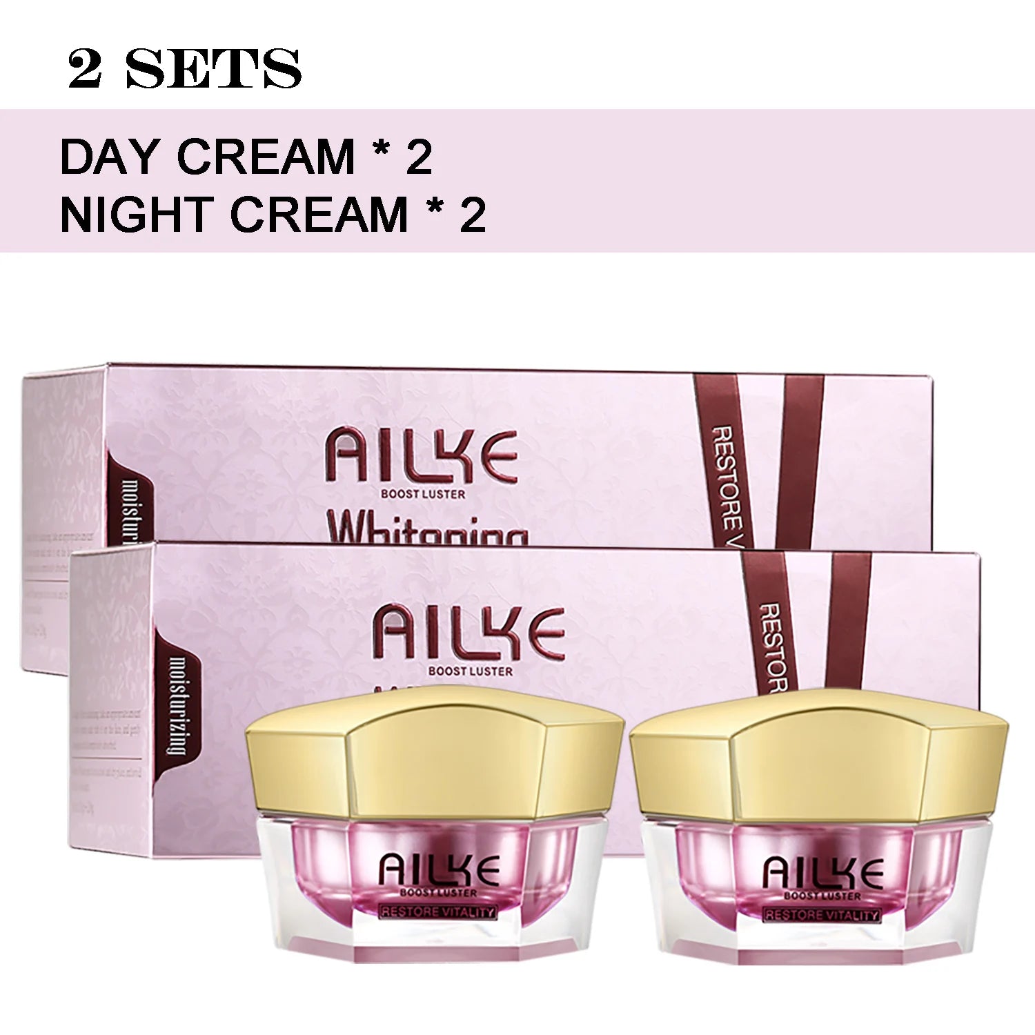 AILKE Face Cream with Hyaluronic Acid