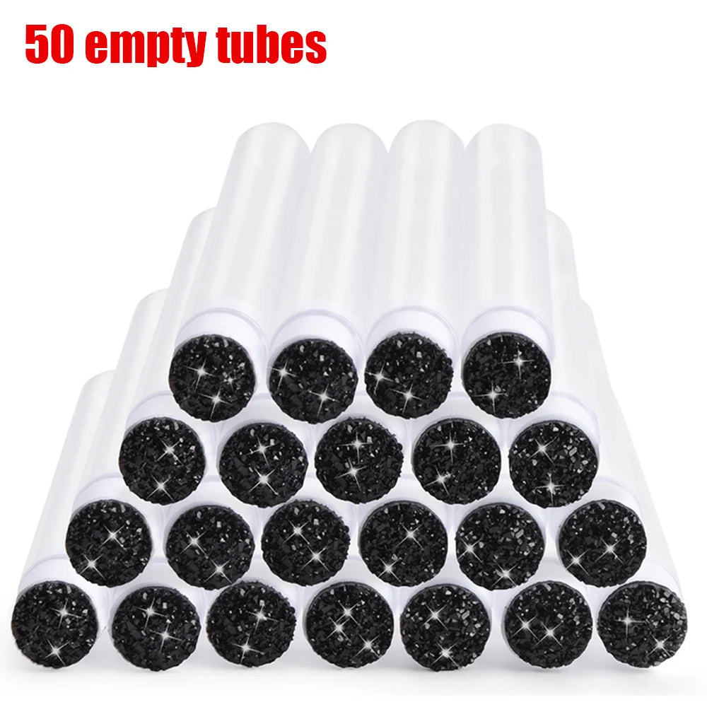 100PCS Disposable & Reusable Eyelash Mascara Wands