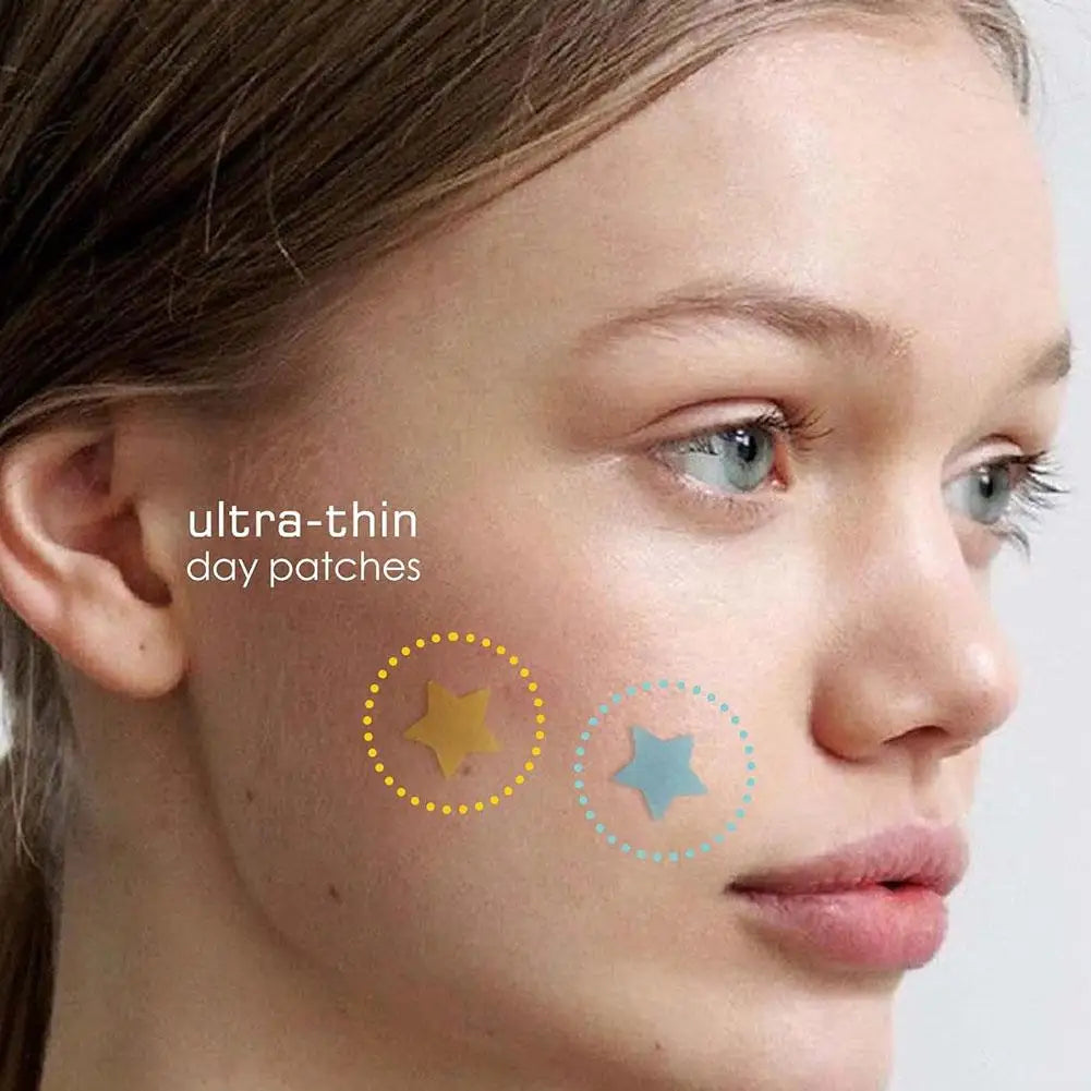 Colorful Star Pimple Patch – Acne Spot Concealer Stickers