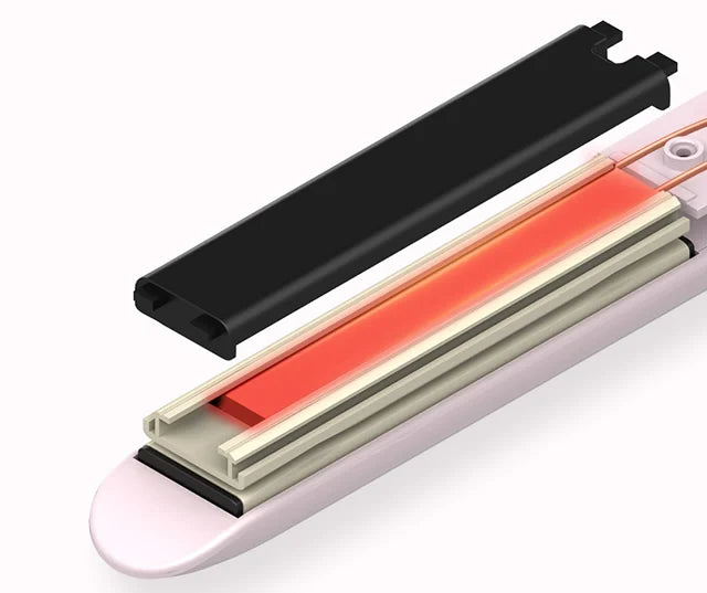 3-in-1 Hair Iron – Straightener, Curler & Hot Comb