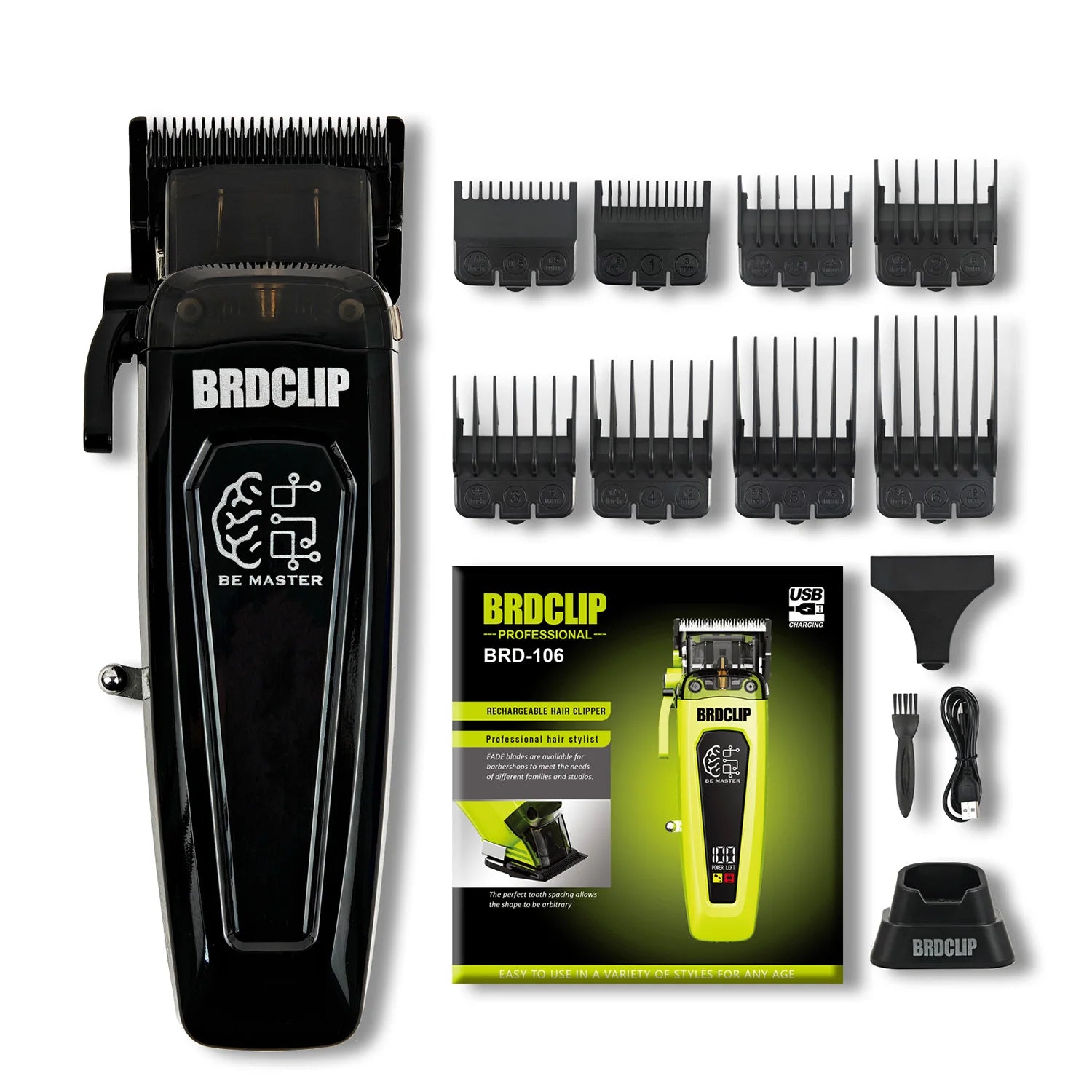 BRDCLIP Professional Hair Clipper – BRD 106 Trimmer