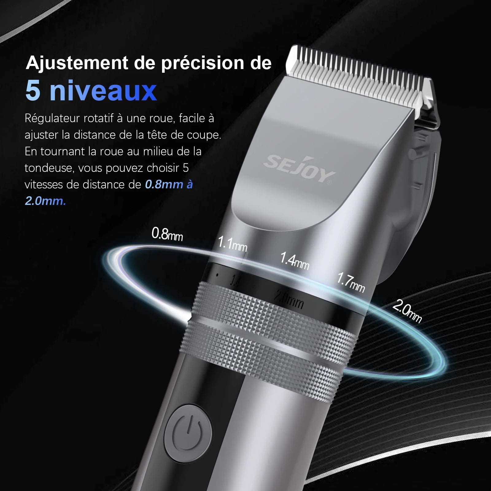 Sejoy Electric Hair Clippers – Professional USB Rechargeable