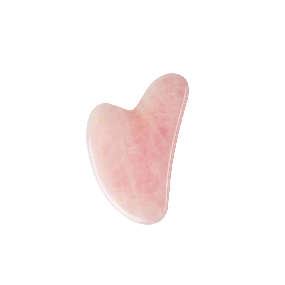 Rose Quartz Gua Sha Face Massager