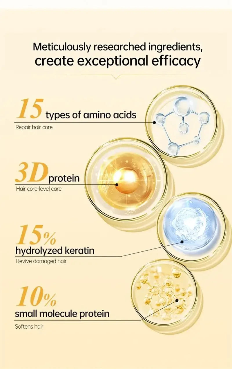 Keratin Hair Mask – 5-Second Repair & Deep Moisturize