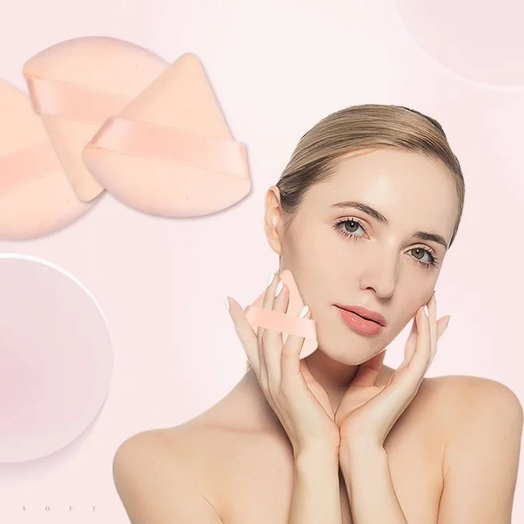 10PCS Triangle Makeup Sponge Puff Set