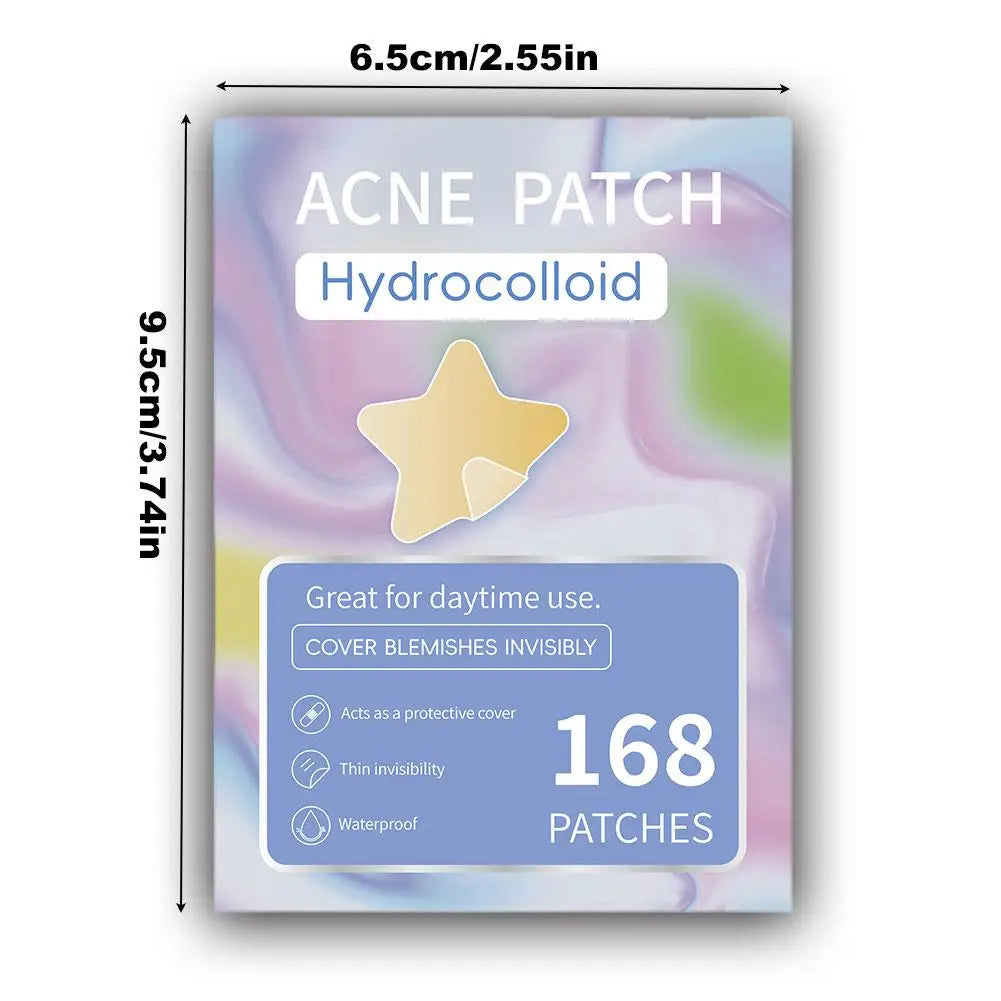 Colorful Star Pimple Patch – Acne Spot Concealer Stickers