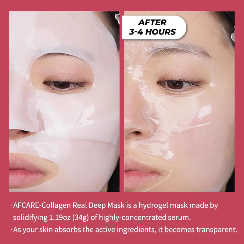 Korean Bio Collagen Face Mask – Hydrating & Anti-Aging