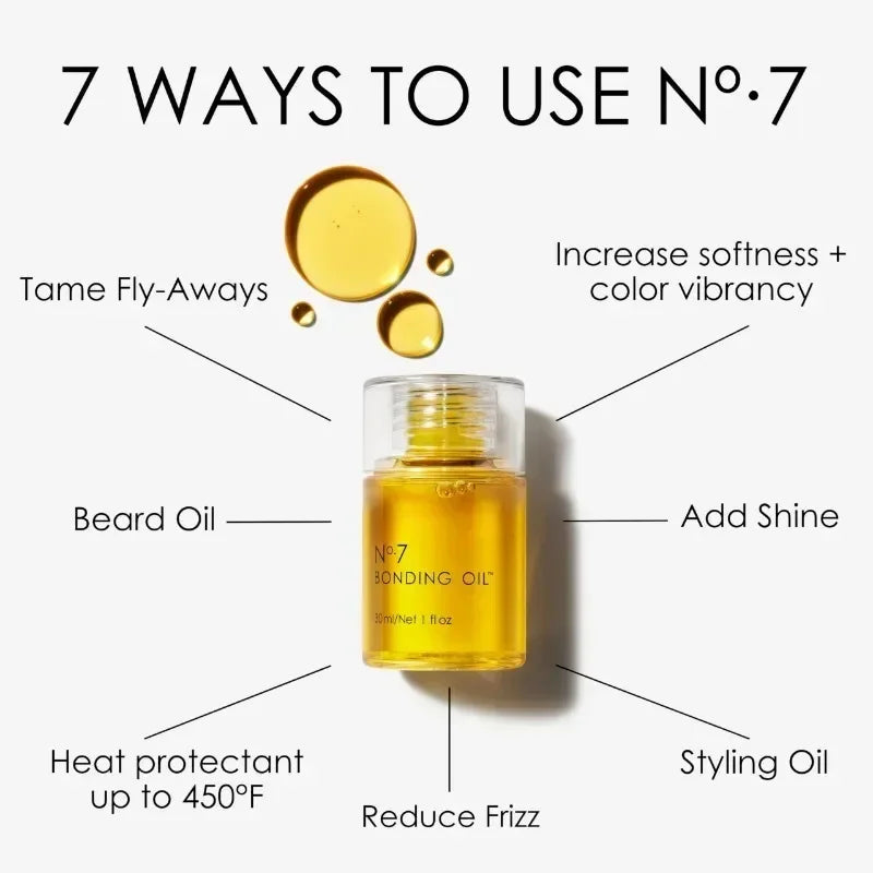 No. 7 Bonding Hair Oil – Repair & Shine 30ml