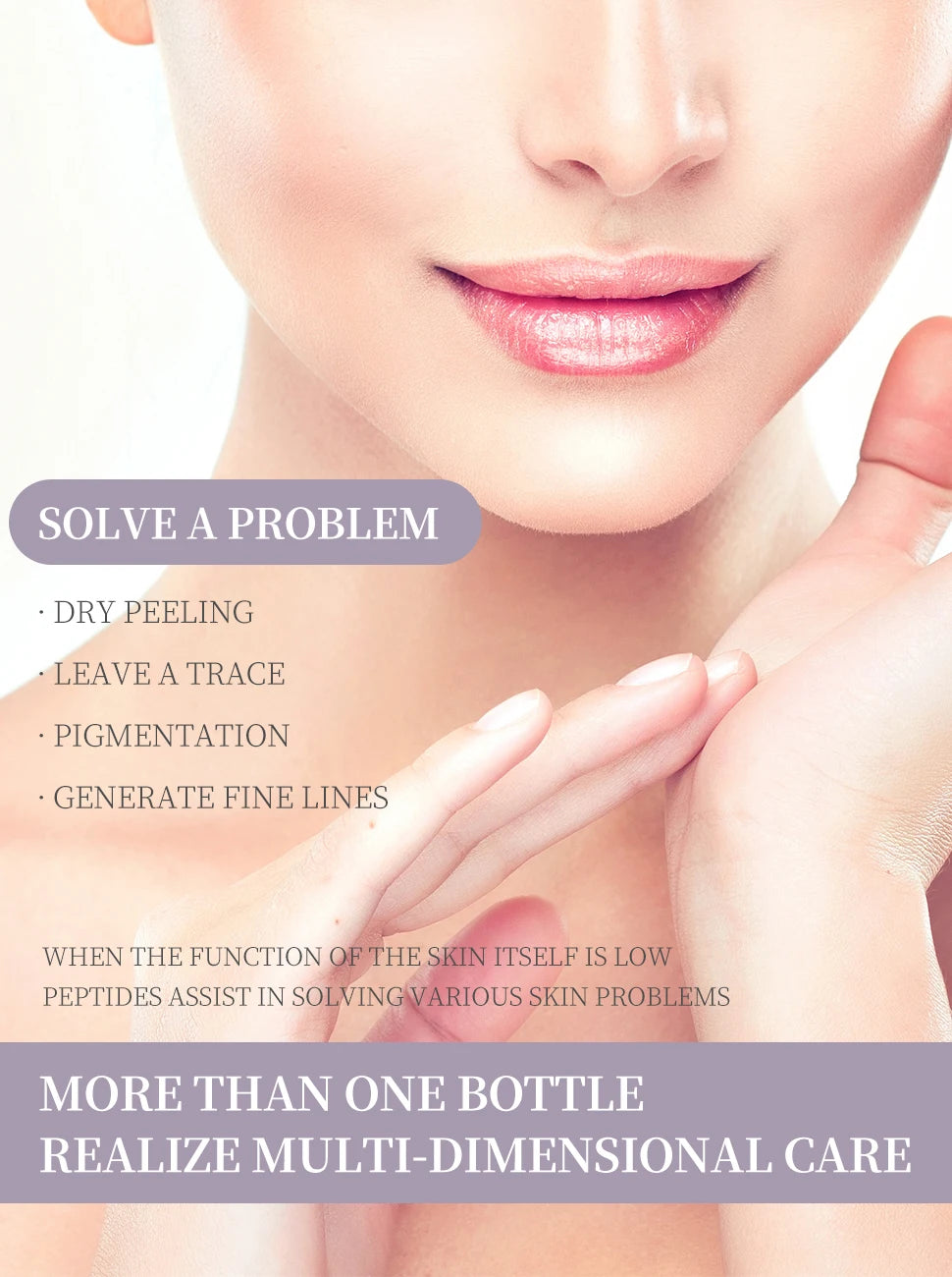 6-Piece Peptide Essence Skincare Set – Collagen & Brightening