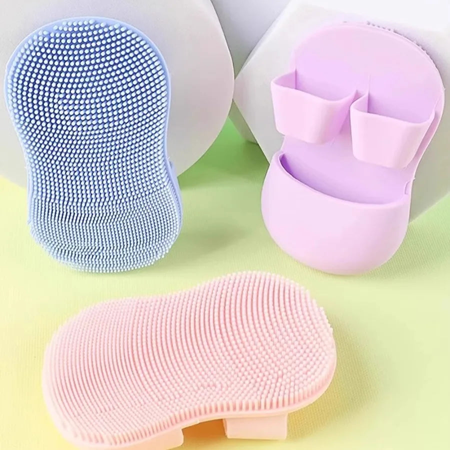 Silicone Face Scrubber – Deep Pore Exfoliating Brush