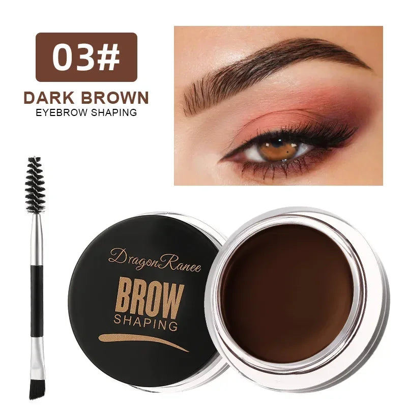 3D Matte Eyebrow Cream – Natural Tint Waterproof