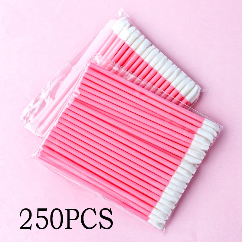 50/1000PCS Lip & Eyelash Brush Applicator Wands