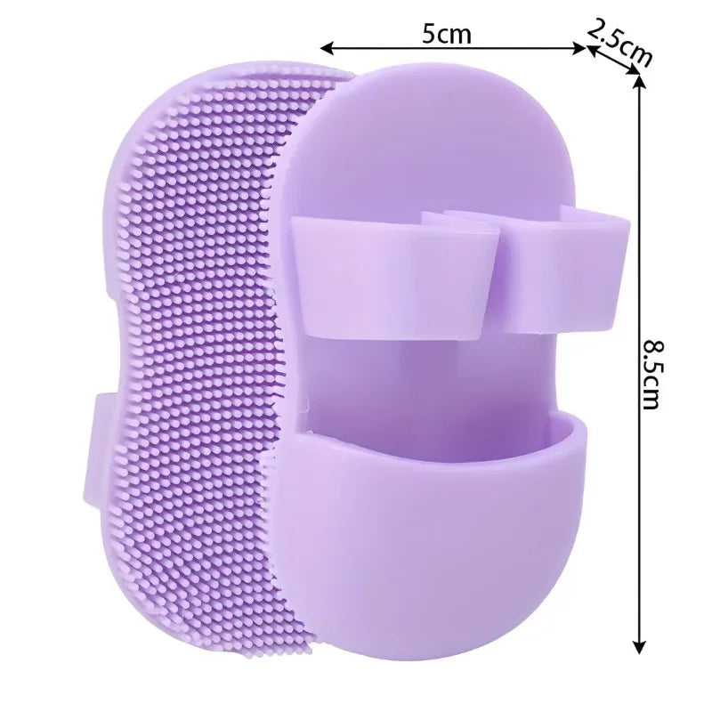 Silicone Face Scrubber – Deep Pore Exfoliating Brush