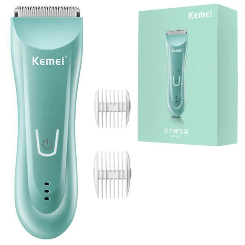 Kemei Wet & Dry Body Trimmer – Men’s Grooming Kit