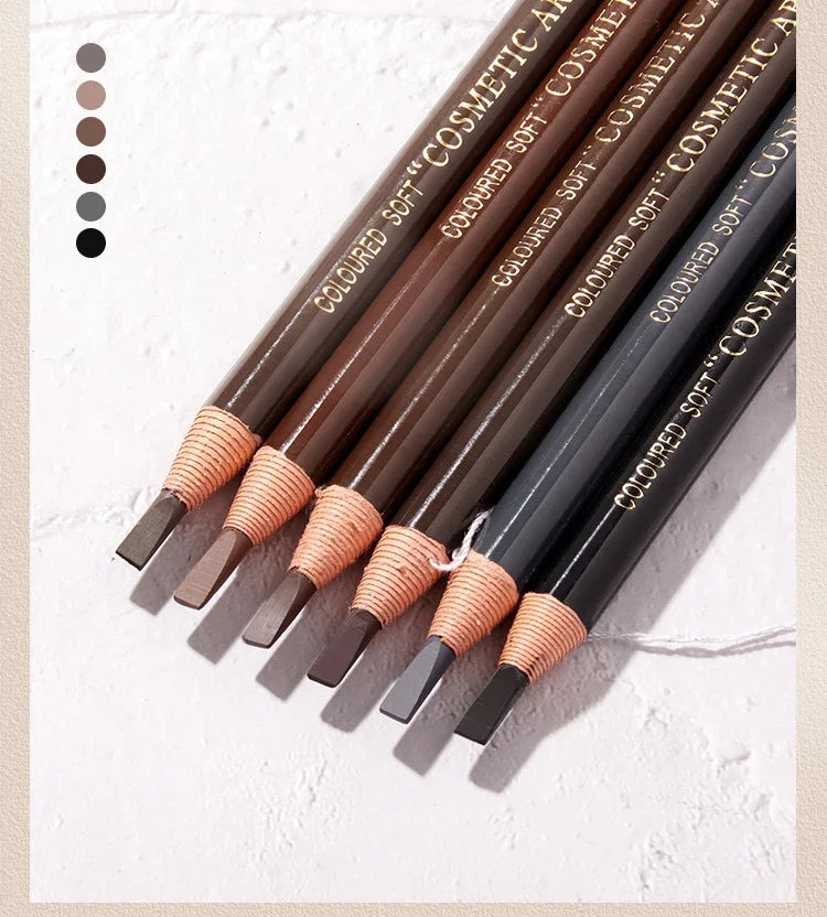 5PCS Professional Waterproof Microblading Eyebrow Pencils