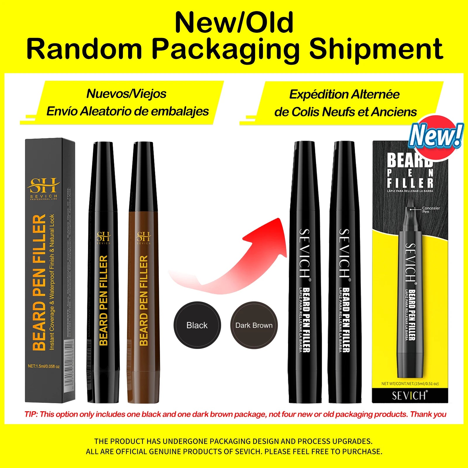 Waterproof Beard Pen Filler – Mustache & Beard Enhancer