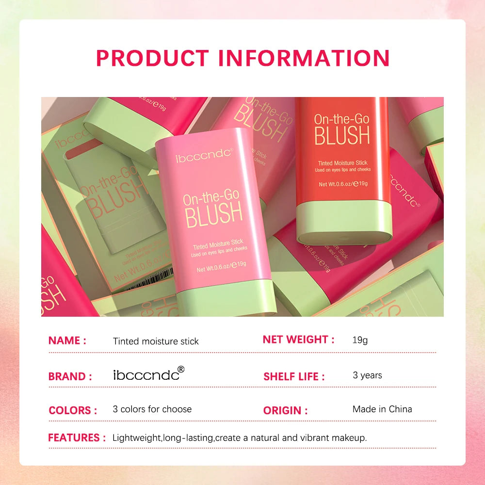 PixiBlush Matte Stick – Long-Lasting Pink Blush