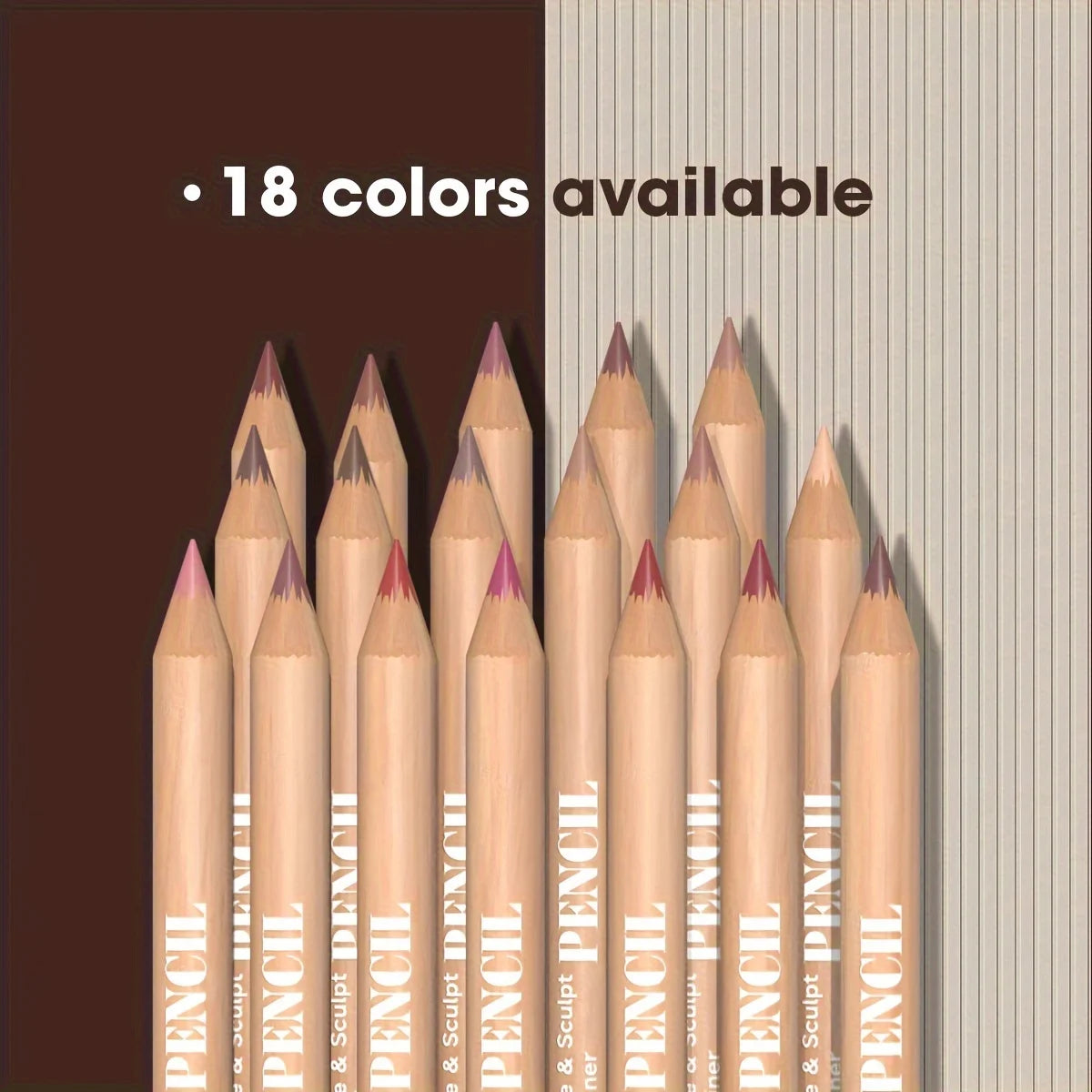 6PCS Velvet Matte Lip Liner Set – Long-Lasting Shades