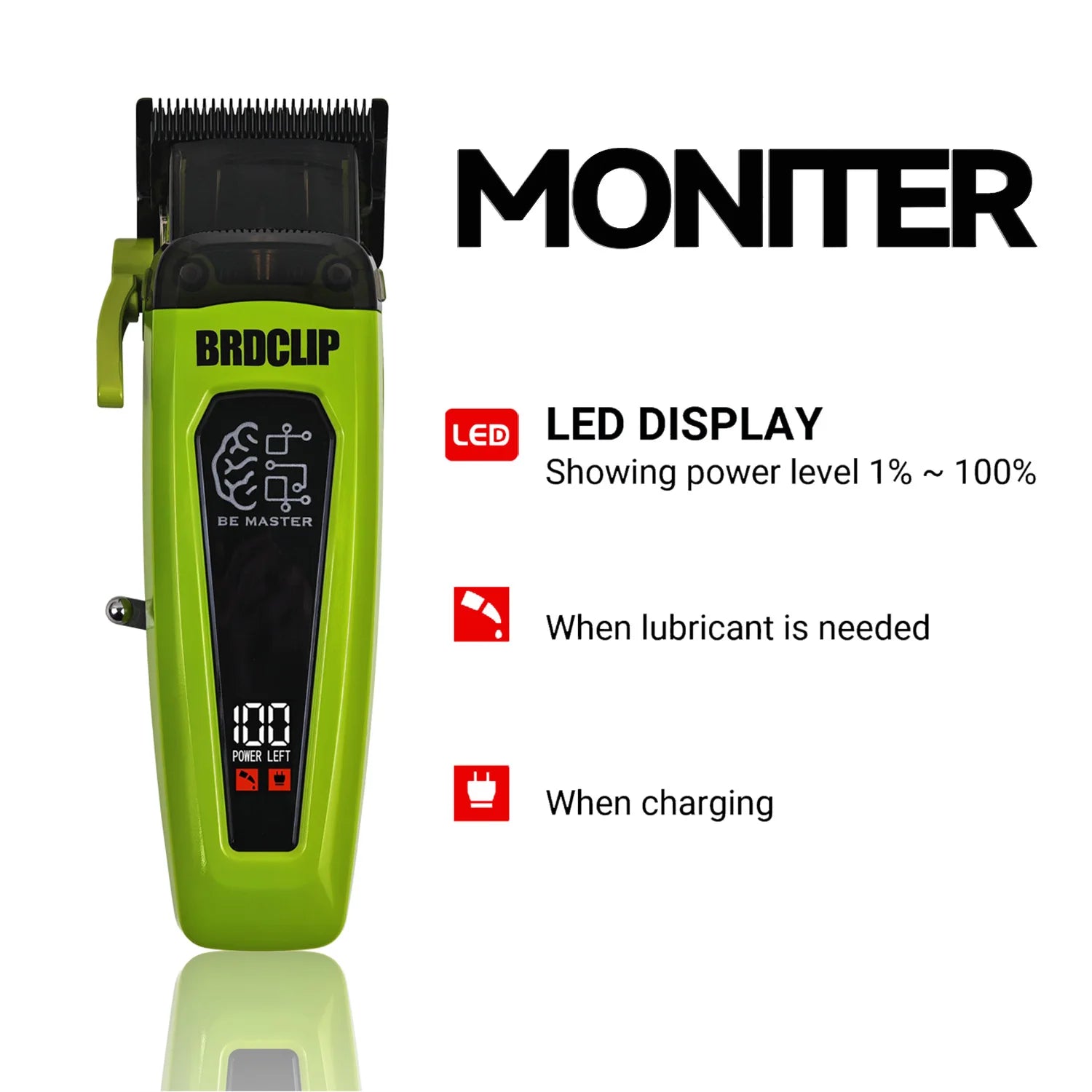 BRDCLIP Professional Hair Clipper – BRD 106 Trimmer