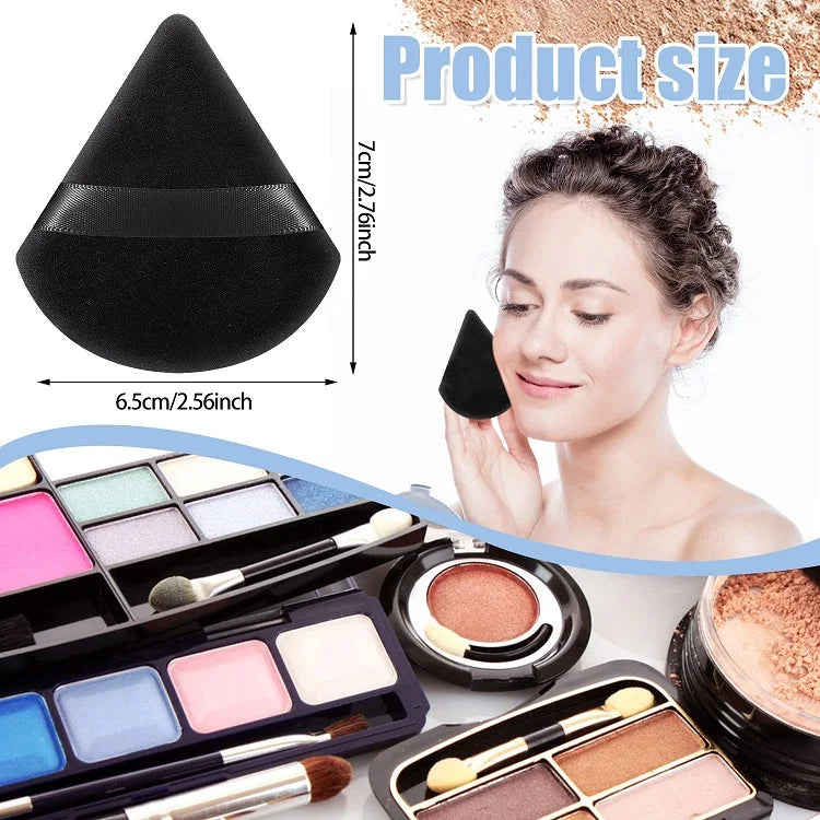 10PCS Triangle Makeup Sponge Puff Set